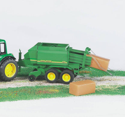 John Deere Big Balepress with Automatic Hay Transport | Perfect Farm Toy for Kids