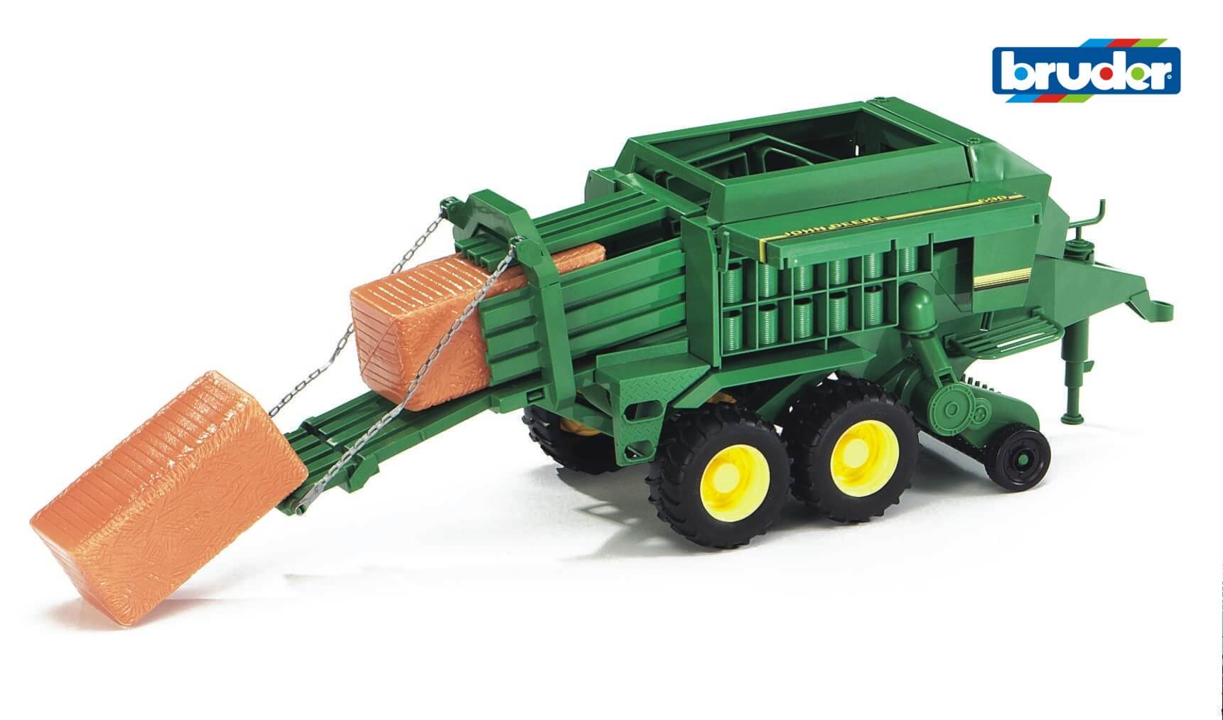 John Deere Big Balepress with Automatic Hay Transport | Perfect Farm Toy for Kids