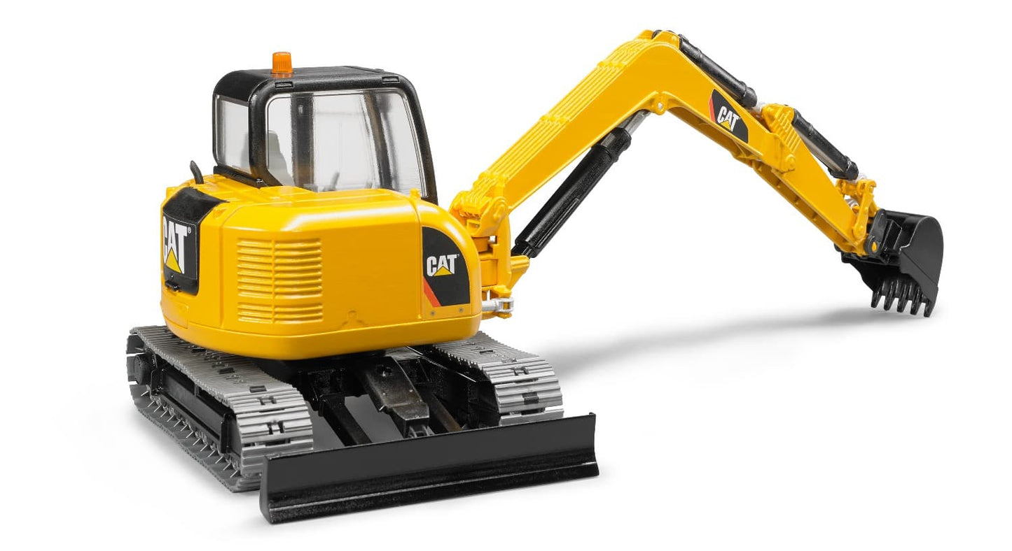 Cat® Mini Excavator by Bruder | Realistic Construction Toy for Kids 3+