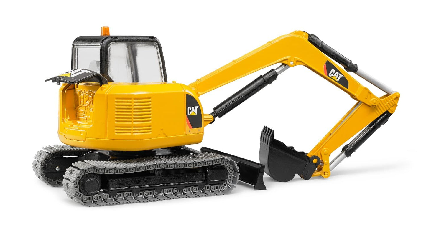 Cat® Mini Excavator by Bruder | Realistic Construction Toy for Kids 3+