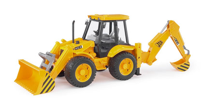 Scale Farm Toys | JCB 4CX Tractor with Frontloader & Digger by Bruder 