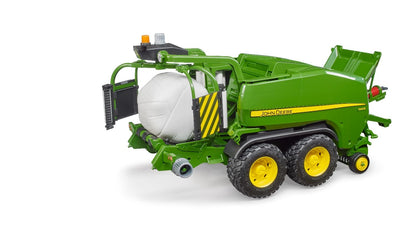 Bruder John Deere C441R Baler | Straw and Hay Press Toy for Young Farmers