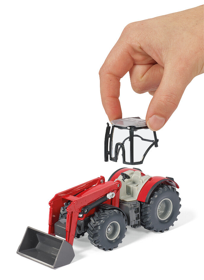 Massey Ferguson Tractor with Front Loader - Scale 1:50