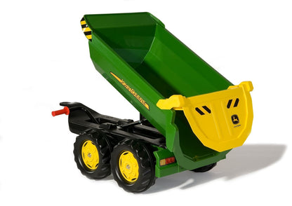 Rolly John Deere Half Pipe Trailer – Sturdy Tipping Trailer Toy