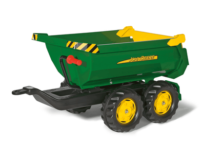 Rolly John Deere Half Pipe Trailer – Sturdy Tipping Trailer Toy