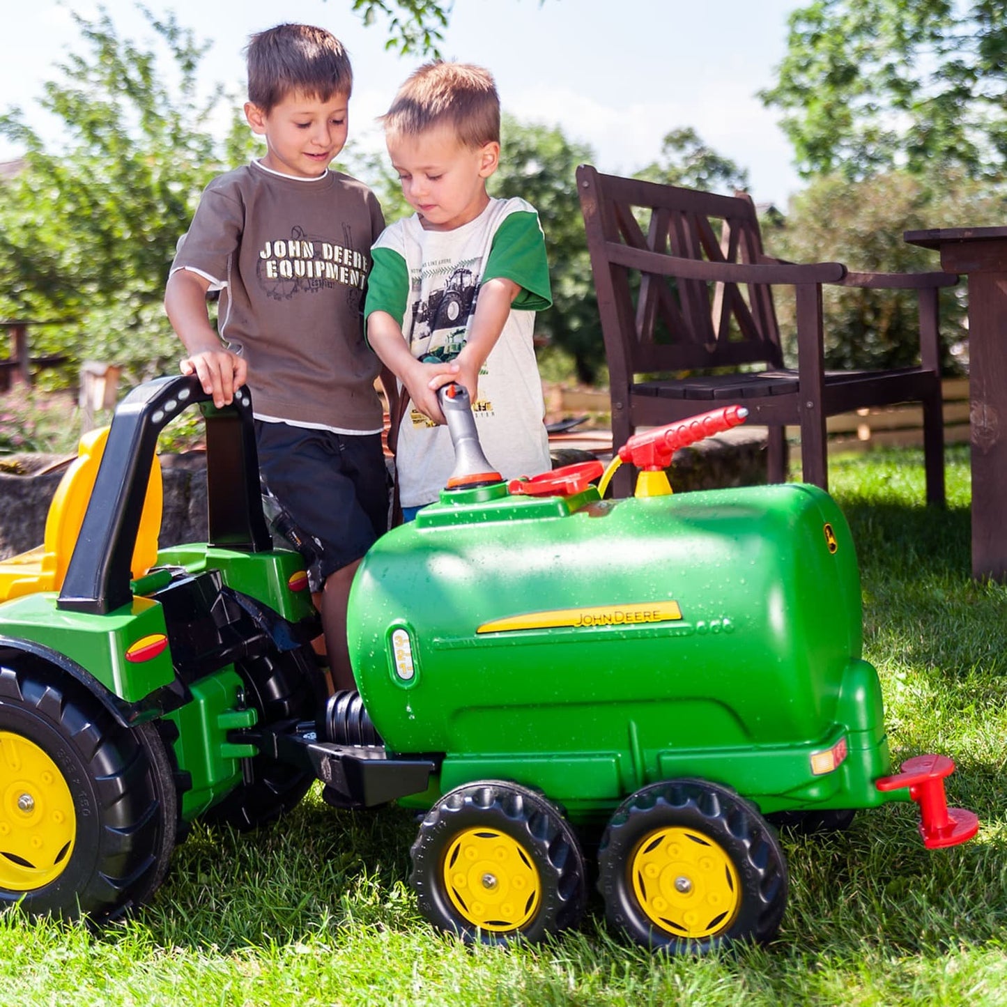 rollyTanker John Deere – Barrel Trailer Toy for Kids 3-10 