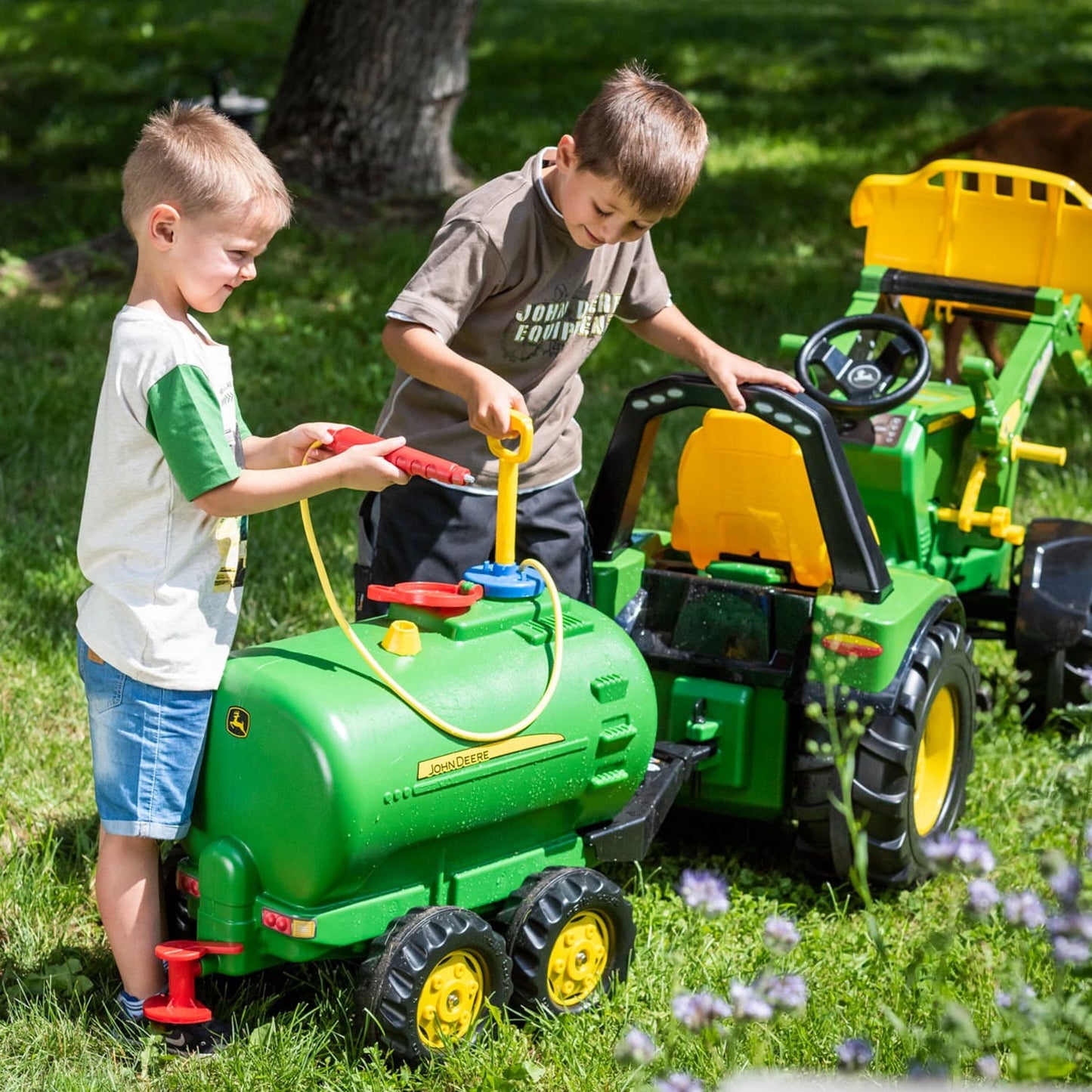 rollyTanker John Deere – Barrel Trailer Toy for Kids 3-10 