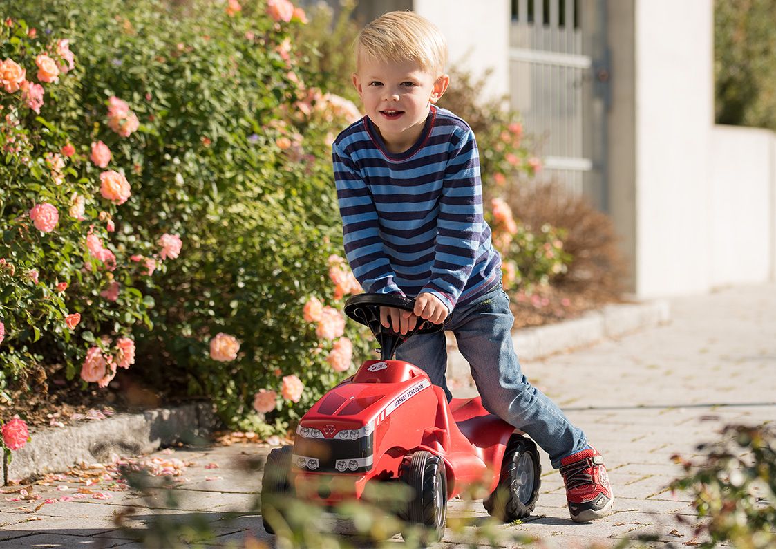 Massey Ferguson Mini Trac by Rolly – Ride-On Tractor Toy for Toddlers 