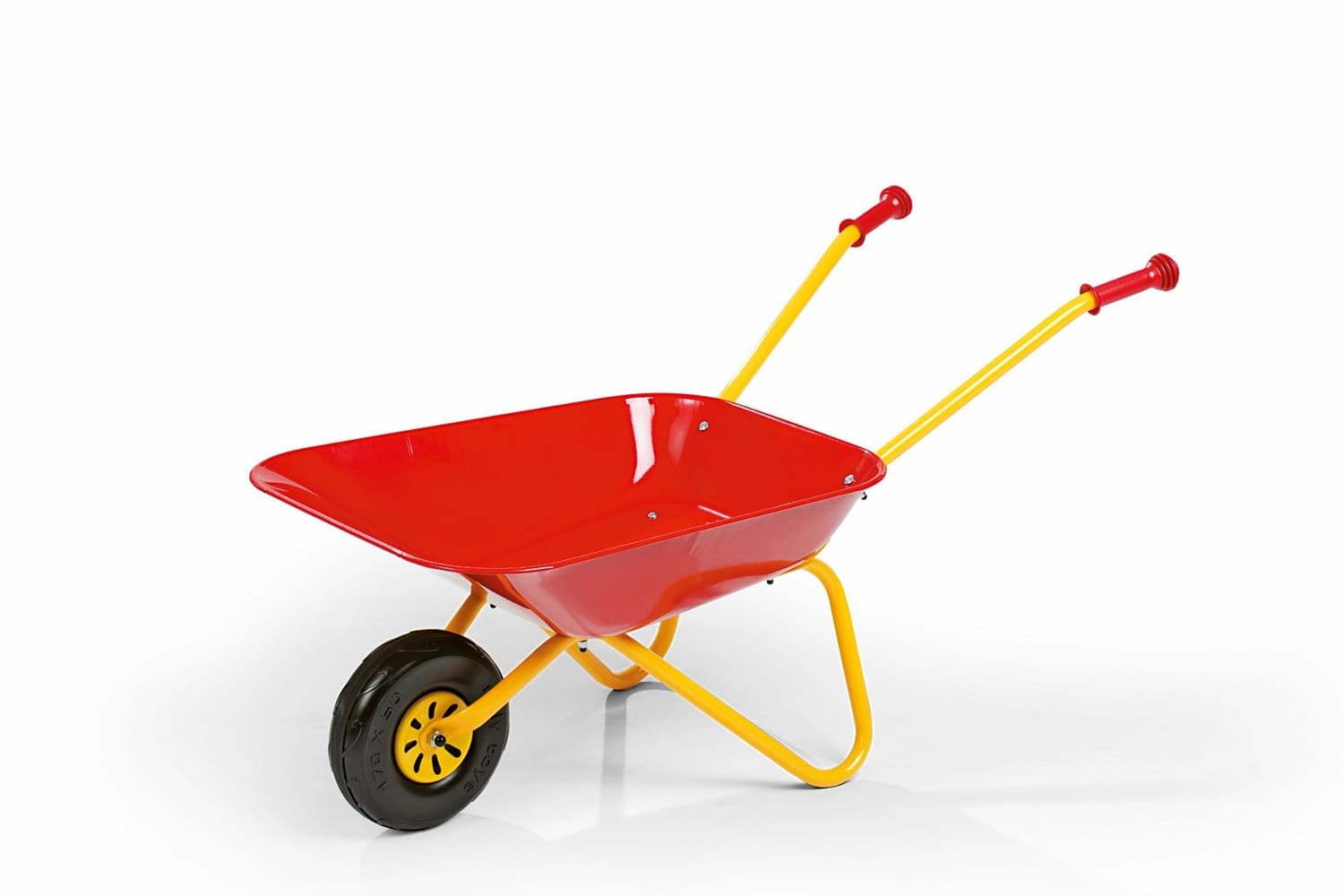 Rolly Metal Wheelbarrow for Kids – Sturdy Garden Tool for Ages 2½+