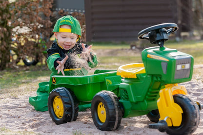 John Deere 3 Wheel Tractor with Trailer | RollyTrac at Farmtoyz