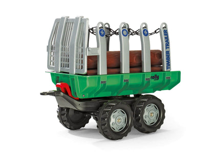 Rolly Twin Axle Timber Trailer | Outdoor Tipping Trailer for Ages 3-10