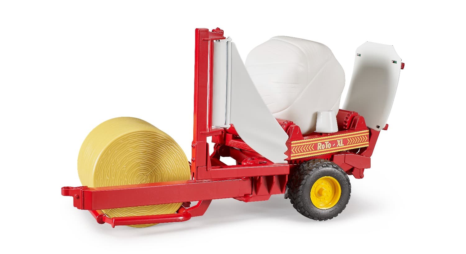 Farm toys for kids | Round Bale Wrapper & Bales | Bruder